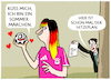 Cartoon: Fussball-EM... (small) by markus-grolik tagged deuschland,em,fussball,europameisterschaft,hitze,sommer,sommermaerchen,hitzeplan,lauterbach,klima,klimawandel,fussballnationalmannschaft,dfb