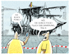 Cartoon: ...Geisterschiff... (small) by markus-grolik tagged groch,fock,ursula,von,der,leyen,steuergeld,bundeswehr,marine,werft,insolenz,sanierung,übungsschiff,fluch,karibik,black,pearlgroko,cdu,csu,spd