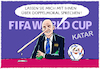 Cartoon: Gianni Infantino... (small) by markus-grolik tagged gianni,infantino,fifa,doppelmoral,fussball,wm,katar,homosexuelle,gastarbeiter,betrug,korruption