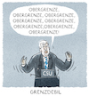 Cartoon: ...Horst... (small) by markus-grolik tagged csu,obergrenze,bundestagswahl,bayern,horst,seehofer,cdu,schwesterpartei