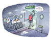 Cartoon: ...jump... (small) by markus-grolik tagged großbritanien,schottland,united,kingdom,euro,pfund,brexit,europa,eu,england,austritt,merkel,cameron,queen,abstimmung,wertegemeinschaft,grolik