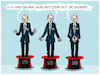 Cartoon: Koalition steht... (small) by markus-grolik tagged merz,deutschland,koalition,groko,cdu,spd,bundeskanzler,bundesregierung