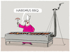 Cartoon: Konklave-Catering... (small) by markus-grolik tagged konklave,kardinaele,vatikan,rom,catering,rauch,grill,papstwahl,papst,wuerstchen,wurst,fleisch,glaube,religion