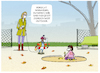 Cartoon: Kontakte außer Haus... (small) by markus-grolik tagged corona,pandemie,massnahmen,alltag,vorsicht,gefahr,ansteckung,virus,verhalten,prävention,mutter,kind,outdoor,spielplatz,kontaktbeschränkung,kontakte,haushalte