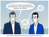 Cartoon: Locker... (small) by markus-grolik tagged kurz,söder,grenzverkehr,öffnung,tourismus,bayern,österreich,pandemie,impfkampagne,inzidenzen,urlaub,ferien,grenze,grenzöffnung,grenzöffnungen,öffnen,verreisen,lockern,lockerungen