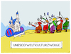 Cartoon: Märchenschloss... (small) by markus-grolik tagged neuschwanstein,weltkulturerbe,unesco,marketing,maerchenschloss,massentourismus,schneewittchen,weltkulturzwerge,disney,bayern,tourismus,ludwig