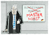 Cartoon: ...Masterplaner... (small) by markus-grolik tagged groko,horst,seehofer,masterplan,bundesinnenminister,cdu,csu,spd,koalitionspapier,kaolition,berlin,münchen