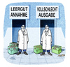 Cartoon: Mitarbeiter der Woche (small) by markus-grolik tagged leergut,recycling,pfand,mehrweg,einweg,pfandflasche,einzelhandelskaufmann,aldi,lidl,brueder,service,dienstleistung,getraenke,durst,bierkasten,alkohol