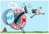 Cartoon: Nagelsmann (small) by markus-grolik tagged fc,bayern,trainer,rauswurf,julian,nagelsmann,trennung,maulwurf,tuchel,fussball