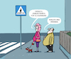 Cartoon: Neue Schilder... (small) by markus-grolik tagged zebrastreifen,verkehrszeichen,verkehr,auto,schwangere,frauen,maenner,fussgaenger,fussgaengerueberweg,beschilderung,schilder,schild,fussgängerüberweg,deutschland