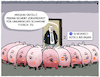 Cartoon: Orban - make Europe great again. (small) by markus-grolik tagged viktor,orban,eu,ratsvorsitz,europa,bruessel,ungarn,populismus,videz,nationalismus,schweinefleisch,zoll,strafzoelle,china,peking,russland,putin,ukraine,krieg