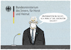 Cartoon: Pandemiestratege... (small) by markus-grolik tagged corona,mutationen,mutanten,europa,deutschland,grenzen,grenzschliessung,horst,seehofer