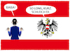 Cartoon: Political Retreat... (small) by markus-grolik tagged sebastian,kurz,oesterreich,fpoe,ibiza,ruecktritt,immunitaet,karriere,wien