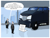 Cartoon: Premium-Segment (small) by markus-grolik tagged suv,auto,autoindustrie,oligarchen,sanktionen,russland,ukrainekrieg,luxus,reichtum,premiumsegment,deutschland,verkehrswende,mobilitaet