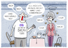 Cartoon: Rule Britannia... (small) by markus-grolik tagged theresa,may,brexit,backstop,harter,london,europa,eu,brüssel,nordirland,zoll,grenze