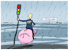 Cartoon: Saarlandunter (small) by markus-grolik tagged saarland,ueberschwemmung,klimawandel,extremwetter,ampel,schuldenbremse,hilfen,lindner,scholz,flut,klimaschutz,sparen,deutschland