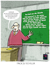 Cartoon: ...Schule... (small) by markus-grolik tagged bildungsfern,bildung,schule,klassiker,dichter,und,denker,lehrer,bildungsgut,bildungsferne,abitur,zentralabi,lehrinhalte,deutsch,deutschland,gedicht,schiller,geothe,glocke,auswendiglernen,lernen,digitalpakt,digitalisierung,gymnasium,lehrplan,schüler,lerne