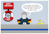 Cartoon: Seepferdchen... (small) by markus-grolik tagged bund,länder,merkel,infektionsschutzgesetz,notbremse,deutschland,mpk,dritte,welle,pandemie,rettungsmassnahmen,rettungsring,badeente,schwimmflügel