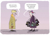 Cartoon: Shopping-Queens.. (small) by markus-grolik tagged shopping,inflation,galeria,kaufhof,luxus,segment,geld,konsum,kaufhaus,luxuskaufhaus,benko