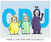 Cartoon: Show down... (small) by markus-grolik tagged andidat,kandidaten,partei,vorsitz,vorsitzende,vorsitzender,gewählt,wählen,wählt,merz,laschet,röttgen,cdu,parteivorsitz,merkel,nachfolge,kanzlerkandidat,spahn,finale,digital