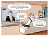 Cartoon: Sommersöder.. (small) by markus-grolik tagged soeder,csu,deutschland,ampel,energiekrise,klimawandel,sonnenbrand,winterwohngeld,wohngeld,spd,bayern,landtagswahlen,2023