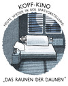 Cartoon: Spätvorstellung (small) by markus-grolik tagged schlaf,schlafen,kissen,bett,nacht,gute,cartoon,grolik,kino,cineast,dunkel,nachthimmel,vollmond,starr,gedanken,gedankenkarussell,schlafmittel