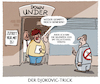 Cartoon: Sportskamerad... (small) by markus-grolik tagged djokovic,2g,impfgegner,tennis,sport,tischtennis,australian,open