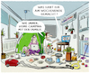 Cartoon: Stay home (small) by markus-grolik tagged homecamping,home,camping,zelt,wohnzimmer,familie,skype,skypen,telefon,social,media,paar,kleinkind,staubsauger,chaos,daheim,wochenende,homeoffice,kontaktverbot,corona,ausgangssperre,urlaub,wohnung