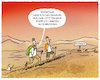 Cartoon: ...trecking... (small) by markus-grolik tagged trecking,wandern,engadin,dürre,hitze,kima,klimawandel,gletscher,hiking,bergsteiger,wanderer,wetter,schweiz,alpen,tourismus