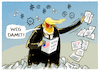 Cartoon: Trump Terror... (small) by markus-grolik tagged donald,trump,maga,wissenschaft,universitaeten,schulen,bildung,demokratie,usa,etat,forschungsgelder,studenten,studium,streichung,kuendigungen