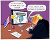 Cartoon: Trump will Grönland... (small) by markus-grolik tagged trump,donald,don,junior,usa,grönland,dänemark,rohstoffe,landnahme,einfluss,öl,gas,lng,maga,amerika,ölbohrungen