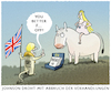 Cartoon: Übergangsphase... (small) by markus-grolik tagged großbritannien,binnenmarkt,zollunionboris,johnson,barnier,irland,partnerschaft,finanzmarkt,london,freihandel,regel,brüssel,schottland,abkommen,backstop