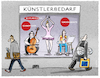 Cartoon: Überlebenskunst (small) by markus-grolik tagged pandemie,konsumenten,kaeufer,solo,selbststaendige,kuenstler,einzelhandel,dienstleistung,sonderangebote,kaufanreize,wirtschaft,krise,corona,systemfrage