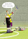 Cartoon: ..Videobeweis... (small) by markus-grolik tagged selfie,social,medie,fussball,fifa,bundesliga,dfb,smartphone,twitter,facebook,instagrammspiler,schiedsrichter