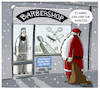 Cartoon: Weihnachtsfeeling (small) by markus-grolik tagged 2g,plus,corona,massnahmen,geimpfte,ungeimpfte,kontaktbeschraenkungen,frisoer,einzelhandel,gastststaetten,barbershop,nikolaus,weihnachtsmann,weihnachten,pandemie