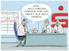 Cartoon: Weltspartag (small) by markus-grolik tagged weltspartag,sparer,sparkassen,gebühren,bankgebühren,konto,konten,banken,bankkunden,deutschland