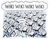 Cartoon: wiki-leaks (small) by markus-grolik tagged wiki leaks wikileak wikileakage steuer enthüllungen