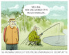 Cartoon: ...zukunftsfähig... (small) by markus-grolik tagged 5g,huawei,deutschland,mobiltelefonie,netzausbau,vernetzt,vernetzung,angler,natur,daten,scheuer,groko,mecklenburg,seenplatte