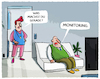 Cartoon: Zustandsbeschreibung... (small) by markus-grolik tagged monitoring,beobachter,tv,fernsehen,nachrichten,deutschland,information,aktualitaet,zuschauer,mann,frau,modebegriff,experten,worthuelse,alltag