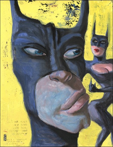 Cartoon: No Respect (medium) by greg hergert tagged batman,batwoman,gotham,crime