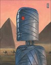 Cartoon: mech-mummy (small) by greg hergert tagged mummy,egypt