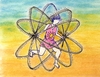 Cartoon: Playing with Atomic Energy (small) by trebortoonut tagged atomic,energy,play,children,brincadeira