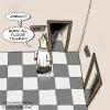 Cartoon: Chess problem (small) by Mandor tagged chess bishop wc