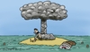 Cartoon: Deserved island (small) by Mandor tagged desert,island,beans