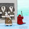 Cartoon: Fur needed (small) by Mandor tagged seal,fur