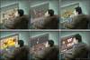 Cartoon: Shock (small) by Mandor tagged tv,games,violence