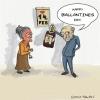 Cartoon: Valentine (small) by Mandor tagged valentine,ballantines