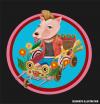 Cartoon: Dog (small) by seishiro tagged art