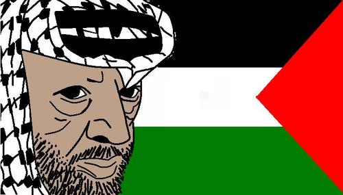 Cartoon: Yasser Arafat (medium) by Thamalakane tagged yasser,arafat,palestine,liberation