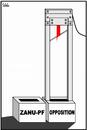 Cartoon: Zimbabwe elections 2013 (small) by Thamalakane tagged zimbabwe,elections,2013,zanupf,zapu,mdct,mdcn,zdp,mugabe